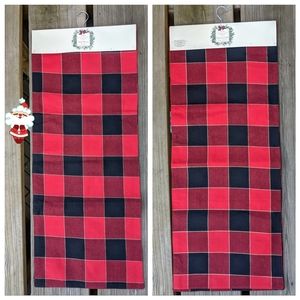 RIDGEFIELD HOME Holiday Table Runner 16" x 80" NWT